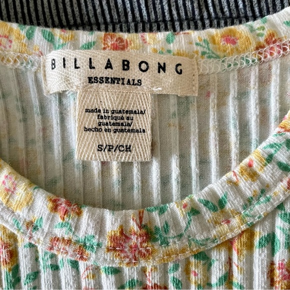 Billabong Floral Tomboy Tank Size S NWT - Picture 5 of 11